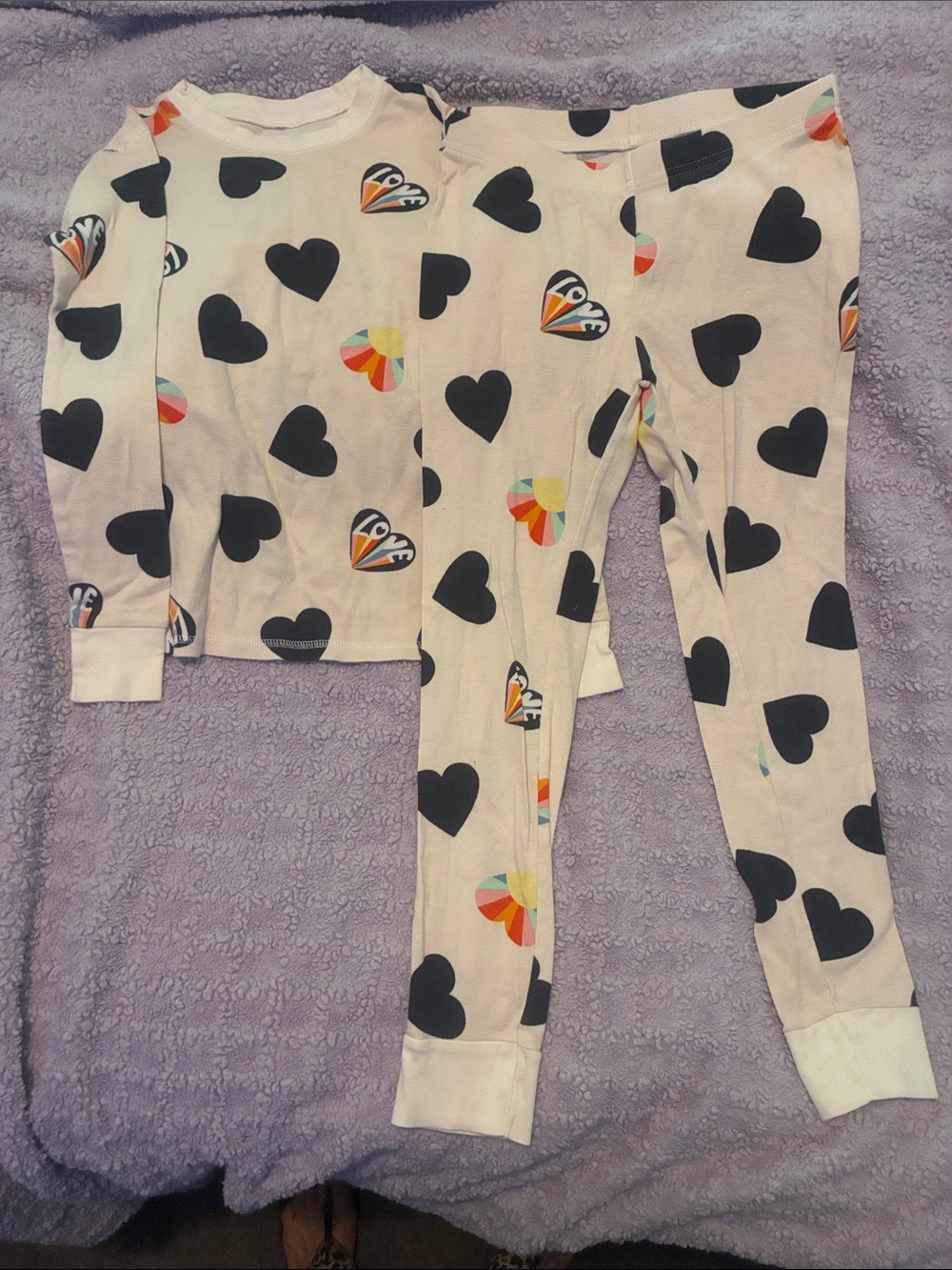Unisex kids size L (10) pajama set